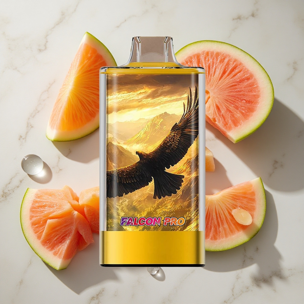 Perzik Mango Watermeloen JNR Falcon Pro 28000 Puffs Nederland vapes met Dual Mesh Coil