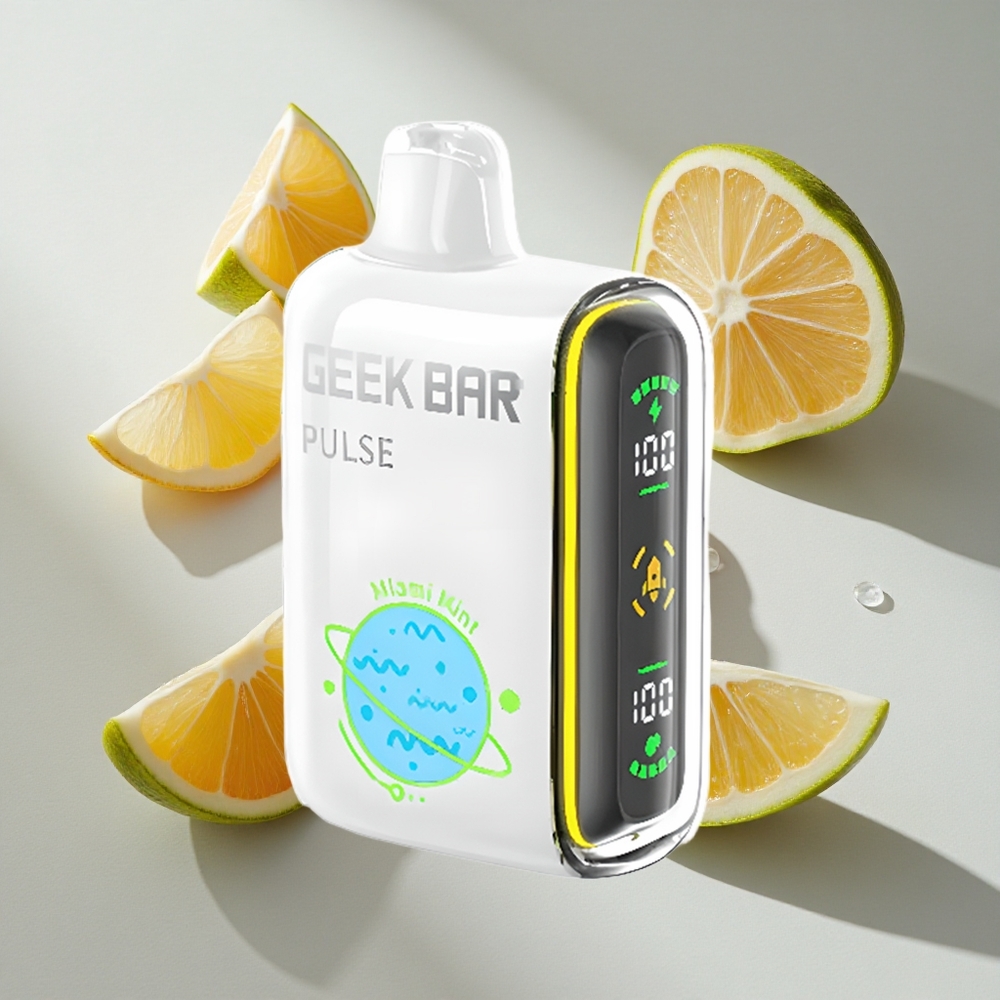 Planet Editie Geek Bar Pulse 15000 Puffs Nederland vapes met 16ml e-vloeistof en USB Type-C