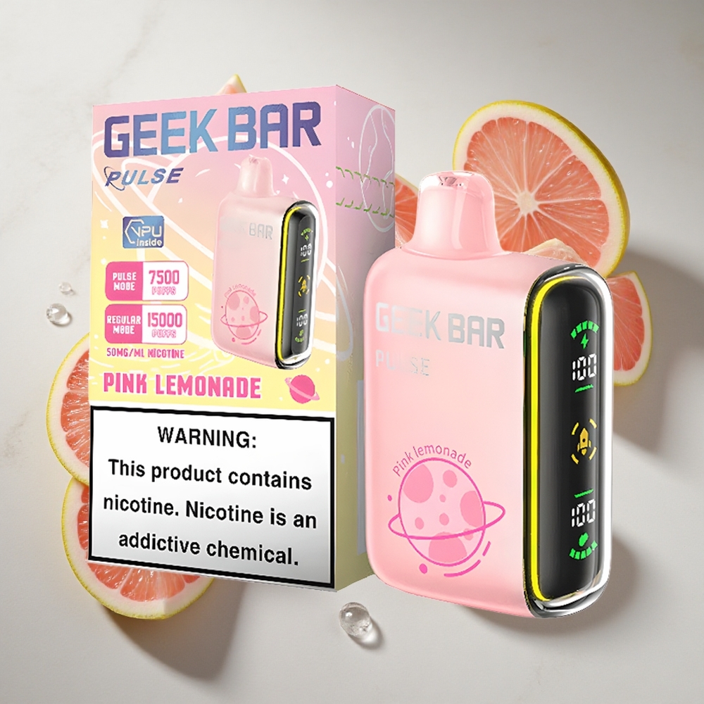 Planet Editie Geek Bar Pulse 15000 Puffs Nederland vapes met 16ml e-vloeistof en USB Type-C