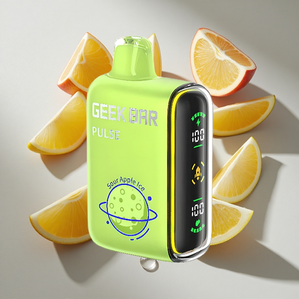 Planet Editie Geek Bar Pulse 15000 Puffs Nederland vapes met 16ml e-vloeistof en USB Type-C
