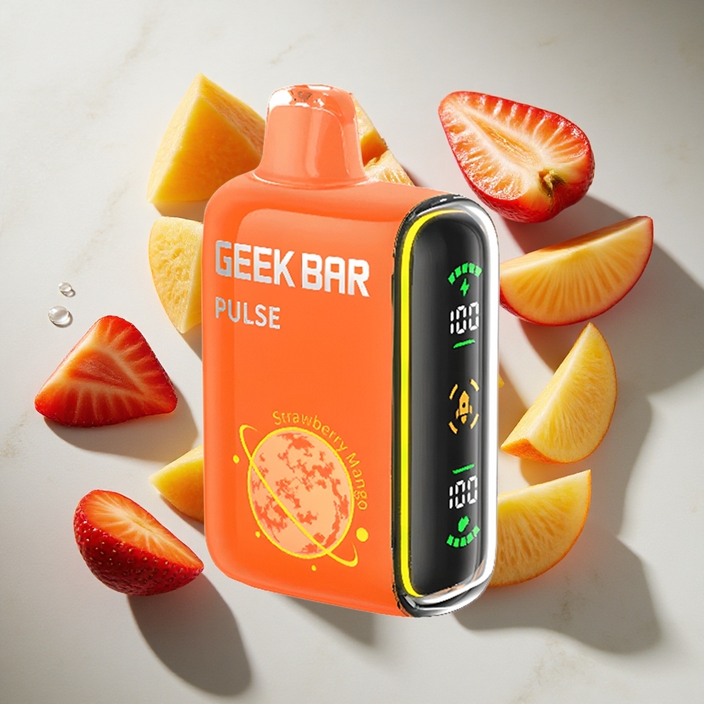 Planet Editie Geek Bar Pulse 15000 Puffs Nederland vapes met 16ml e-vloeistof en USB Type-C