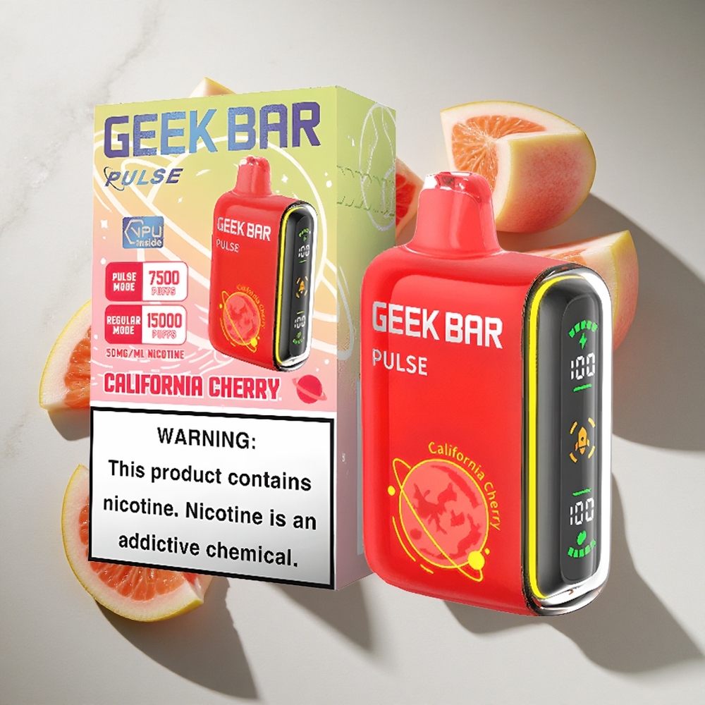 Planet Editie Geek Bar Pulse 15000 Puffs Nederland vapes met 16ml e-vloeistof en USB Type-C