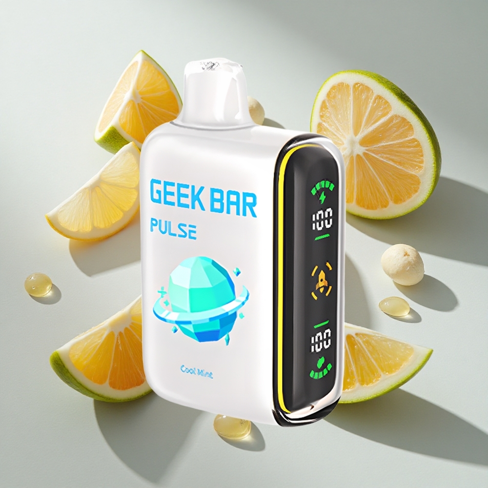 Planet Editie Geek Bar Pulse 15000 Puffs Nederland vapes met 16ml e-vloeistof en USB Type-C