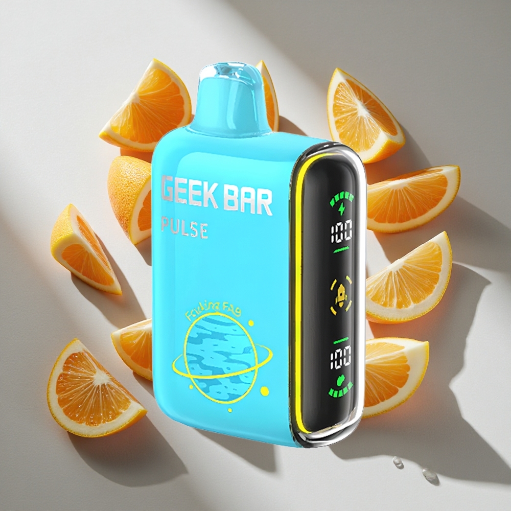 Planet Editie Geek Bar Pulse 15000 Puffs Nederland vapes met 16ml e-vloeistof en USB Type-C