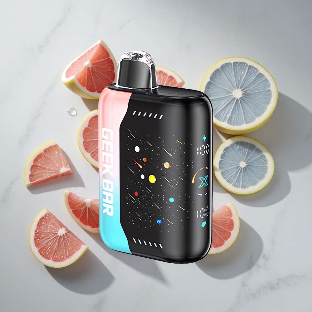 Roze  Blauw GEEK BAR Pulse X 42K Puffs (MTL-modus) Nederland vapes Meteor Editie