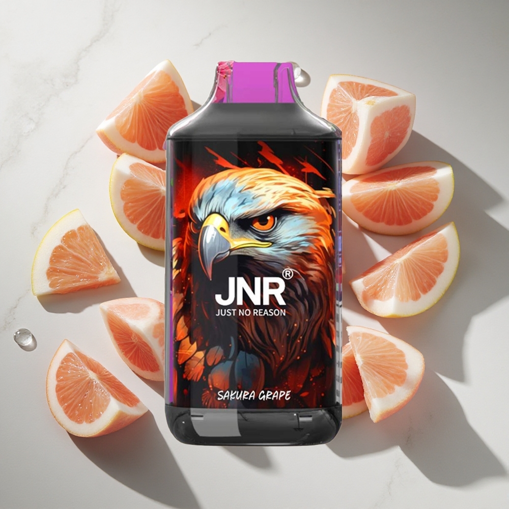Sakura Druif JNR Falcon 16000 Puffs Nederland vapes - 22ml e-vloeistof  850 mAh batterij