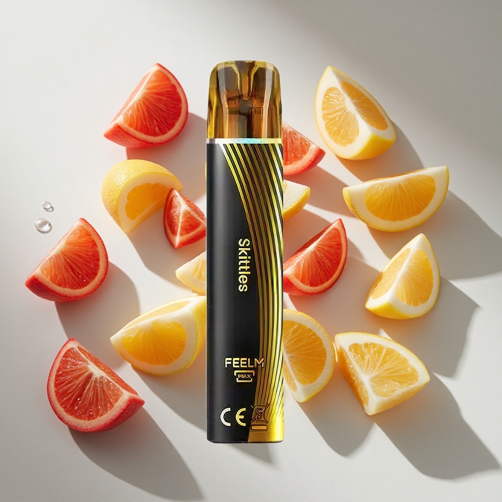 Skittles Smaak JNR BlackGolden 600+200 Puffs Nederland vapes Zonder Opladen