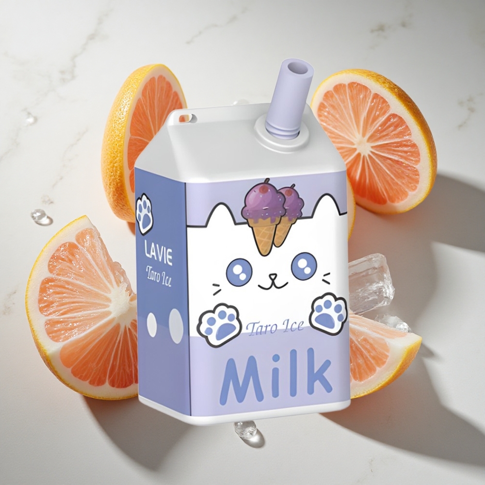 Taro Ijs LAVIE Milk 7000 Puffs Nederland vapes – 16ML vloeistof 600mAh batterij