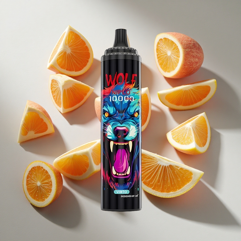 Vimto Smaak JNR Wolf Niplo 10000 Puffs Nederland vapes met 20ml Vloeistof  Type-C Opladen