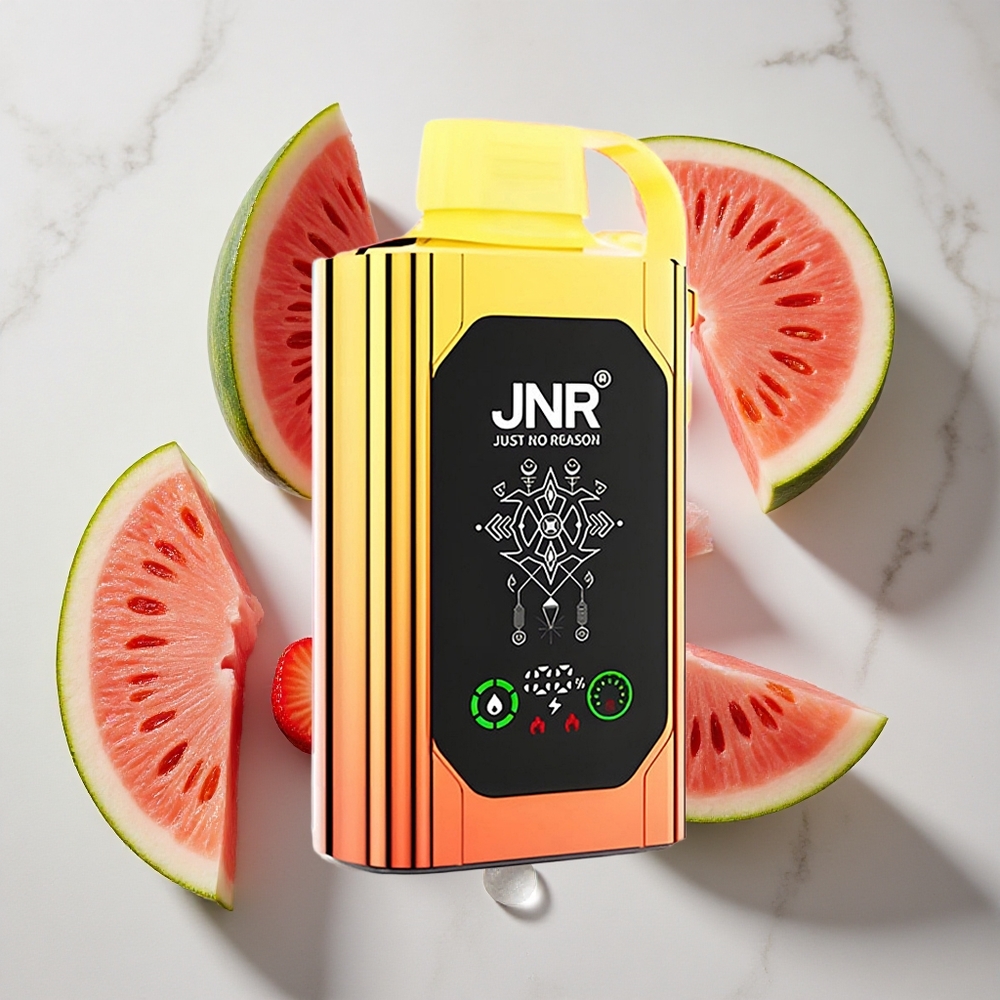 Watermeloen Aardbei Bubblegum JNR Shisha Hookah Box 20500 Puffs Nederland vapes HD Display Dual Mesh Coil