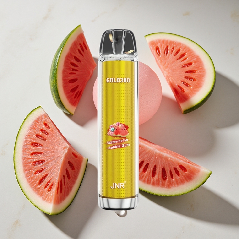 Watermeloen Bubble Gum JNR Gold380 6000 Puffs Nederland vapes 13ml e-vloeistof Capaciteit