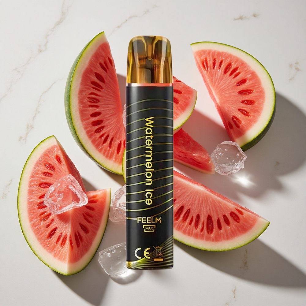 Watermeloen IJs JNR BlackGolden Disposable 600+200 Puffs Nederland vapes TPD Gecertificeerd