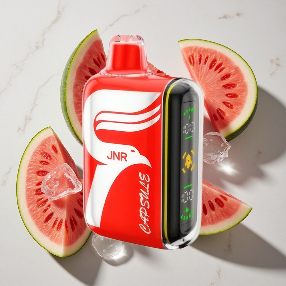 Watermeloen IJs JNR Capsule 15000 Puffs Nederland vapes met 850mAh Batterij  20ml Vloeistof