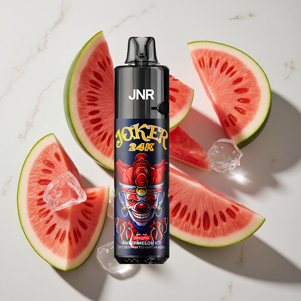 Watermeloen IJs JNR Joker 24K 24000 Puffs Nederland vapes Met 800mAh Batterij  Type-C Opladen
