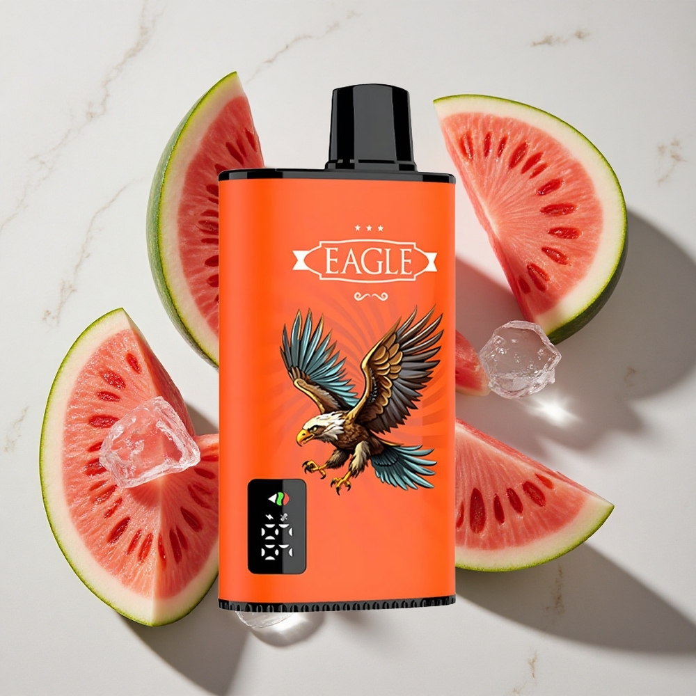 Watermeloen Ijs JNR EAGLE Smart 23000 Puffs Nederland vapes met Digitale Scherm  Aanpasbare Luchtstroom