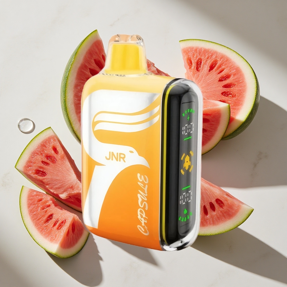Watermeloen Lychee JNR Capsule 15000 Puffs Nederland vapes Dual Mesh Coil  850mAh