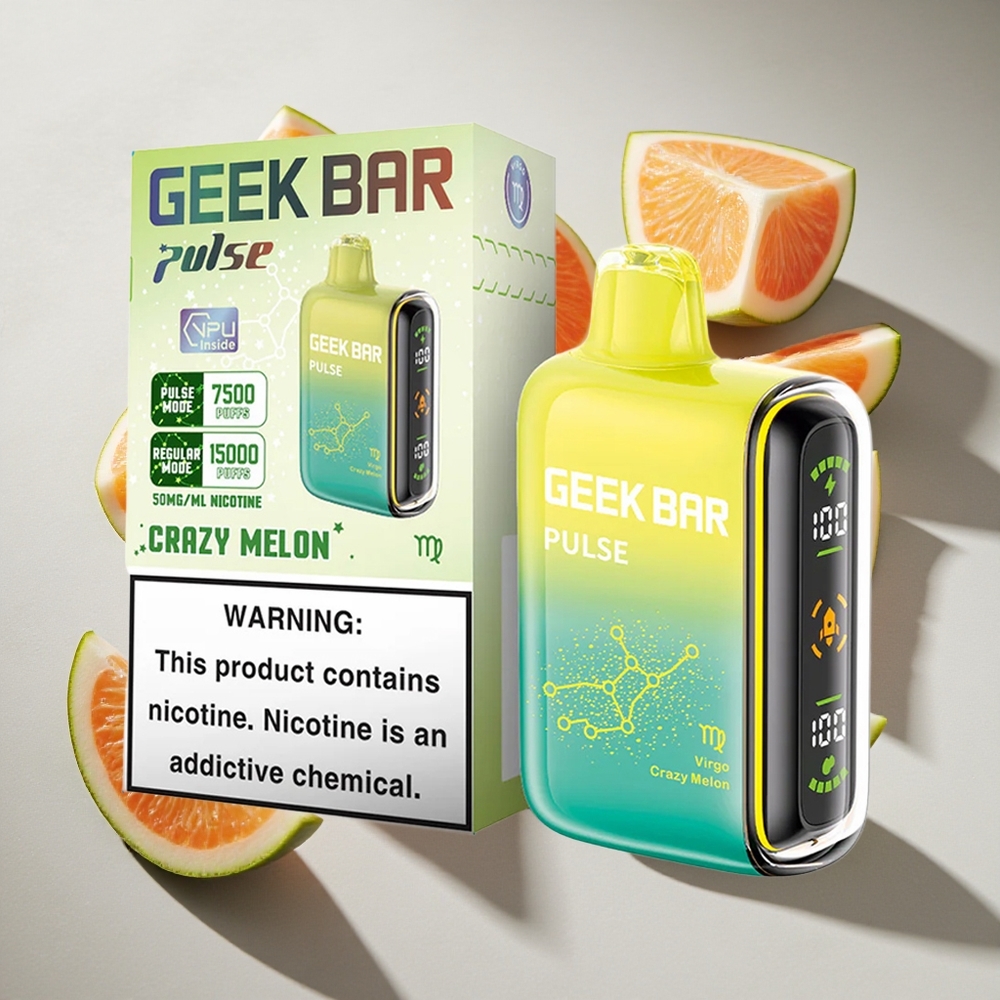 Zodiac Edition Geek Bar Pulse 15000 Puffs Nederland vapes met 16ML Vloeistof  USB Type-C