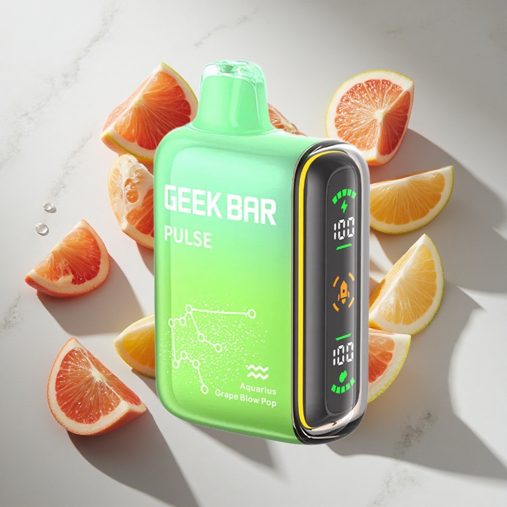 Zodiac Edition Geek Bar Pulse 15000 Puffs Nederland vapes met 16ML Vloeistof  USB Type-C