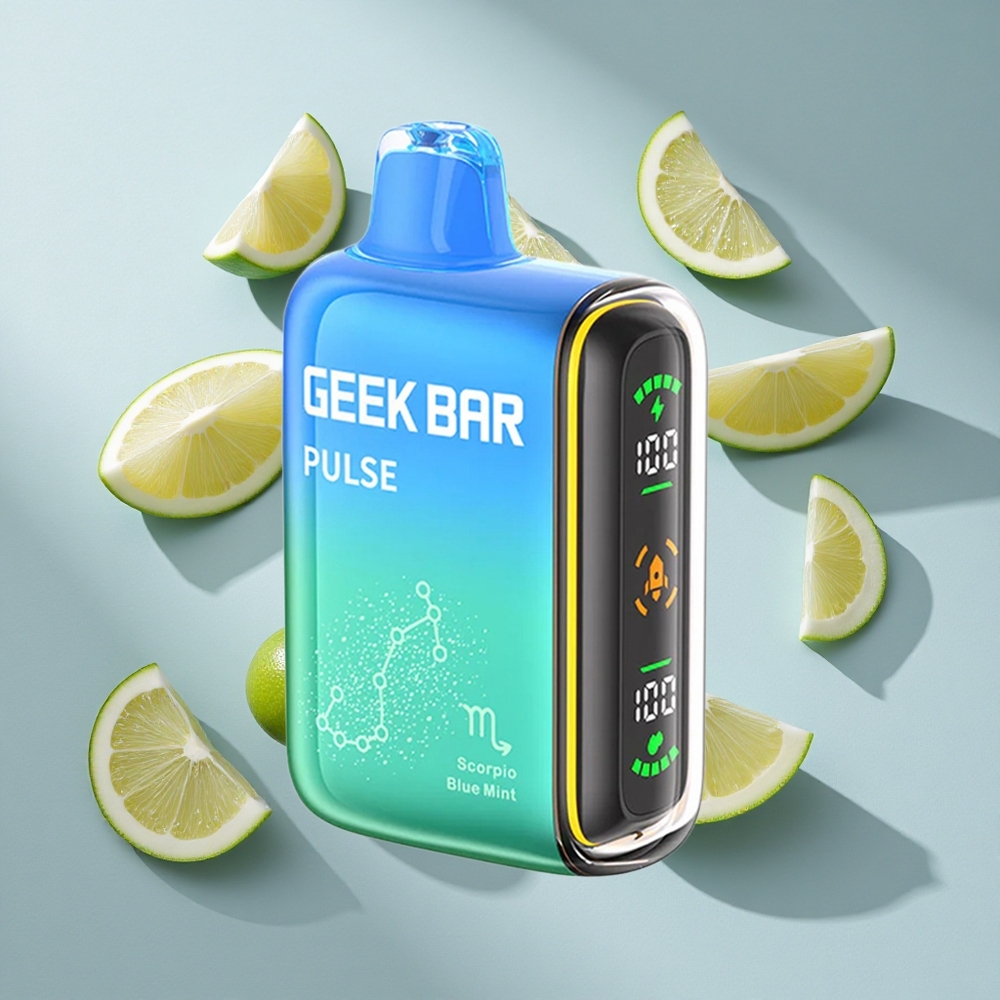 Zodiac Edition Geek Bar Pulse 15000 Puffs Nederland vapes met 16ML Vloeistof  USB Type-C