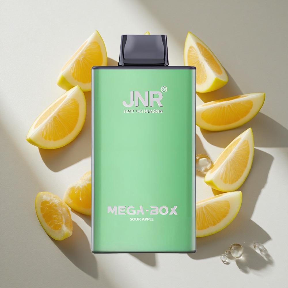 Zure Appel JNR Mega Box 25000 Puffs Nederland vapes Dual Mesh Coil  Dual Core