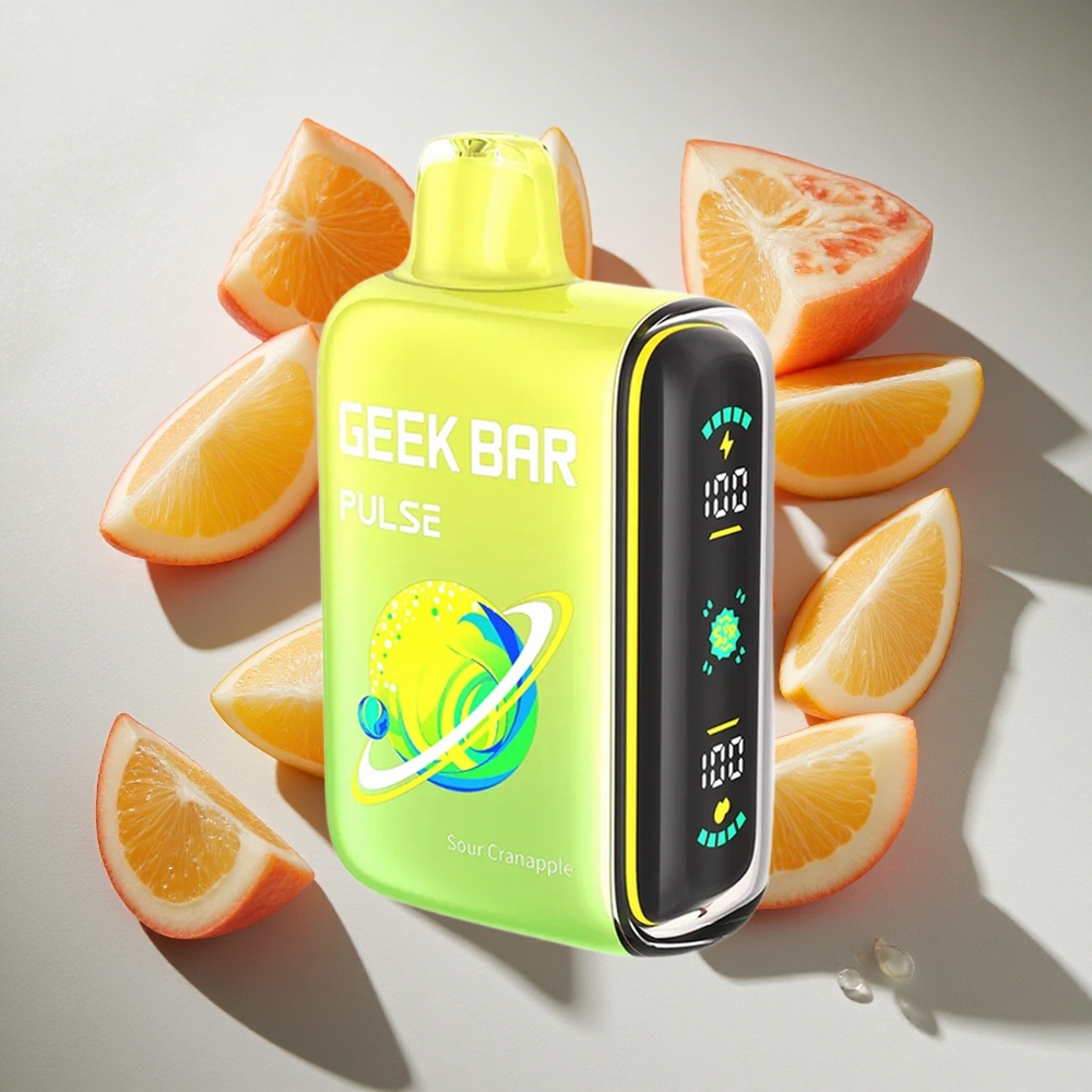 Zure Smaken Geek Bar Pulse 15000 Puffs 16ML Nederland Vapes USB-C Oplaadbaar