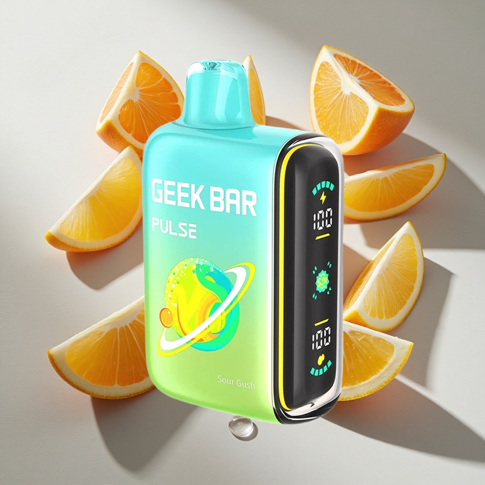 Zure Smaken Geek Bar Pulse 15000 Puffs 16ML Nederland Vapes USB-C Oplaadbaar