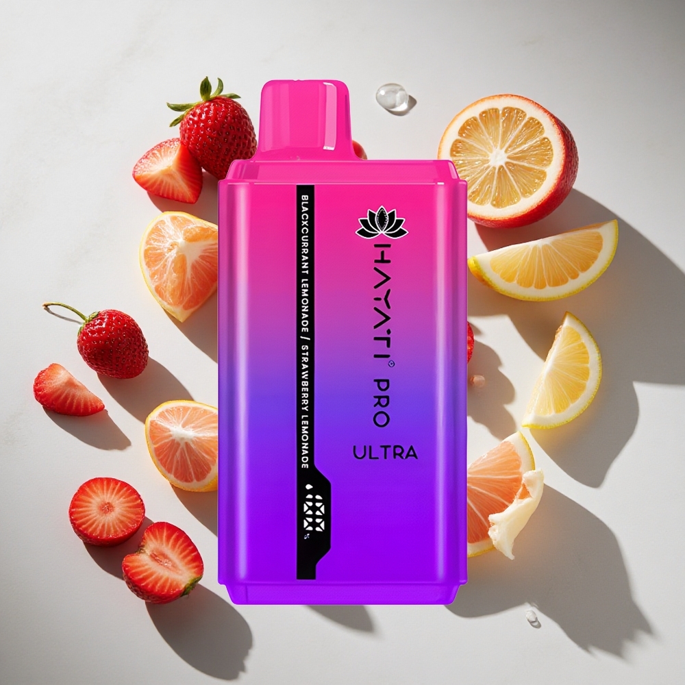 Zwarte Bes Citroen Limoen Aardbei Citroen Limoen Hayati Pro Ultra 15000 Puffs Nederland vapes 850mAh 24ml