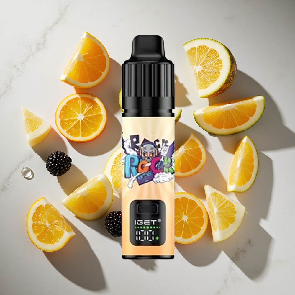Braambes Ananas Sinaasappel IGET BAR PLUS S3 POD 10000 Puffs 18 ml e-vloeistof Nederland vapes