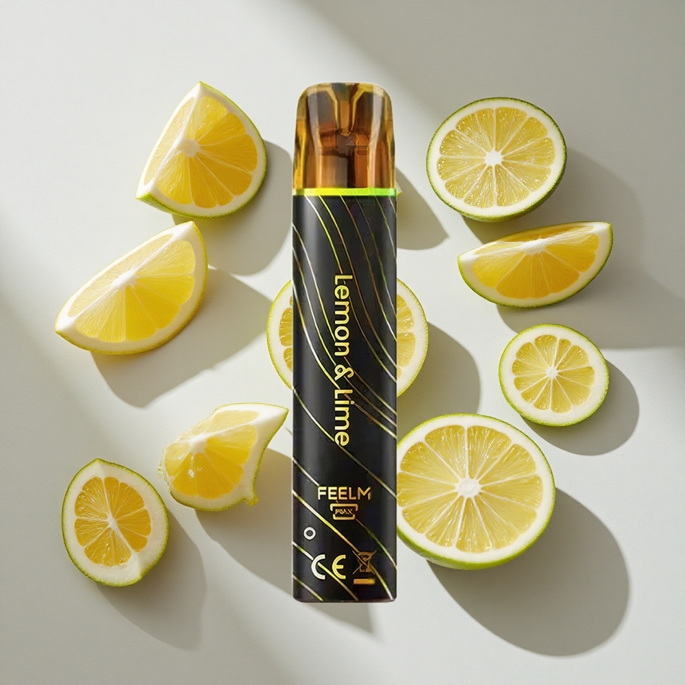 Citroen & Limoen JNR Black&Golden 600+200 Puffs Nederland vapes - 550mAh, 2ml, 2% Nicotine