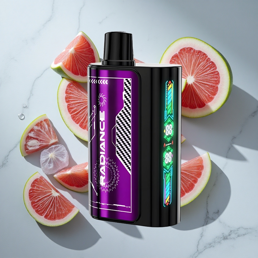 Blauwe Framboos Kers JNR Radiance 31000 Peuken Nederland vapes Type-C & Dual Mesh Coil